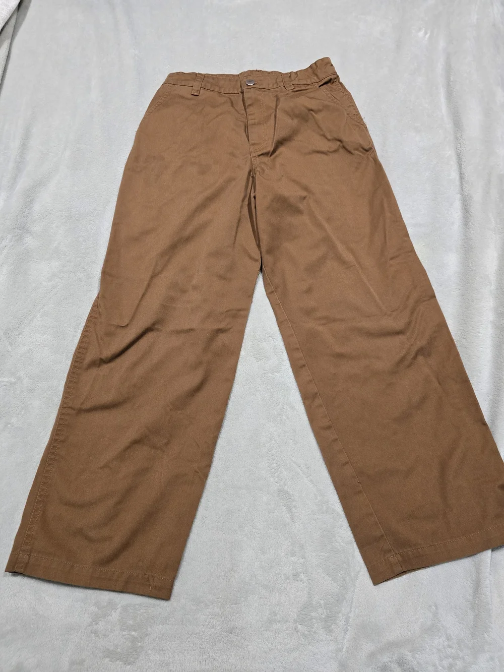 Zara Kids Cargo Trousers in Khaki and Rust